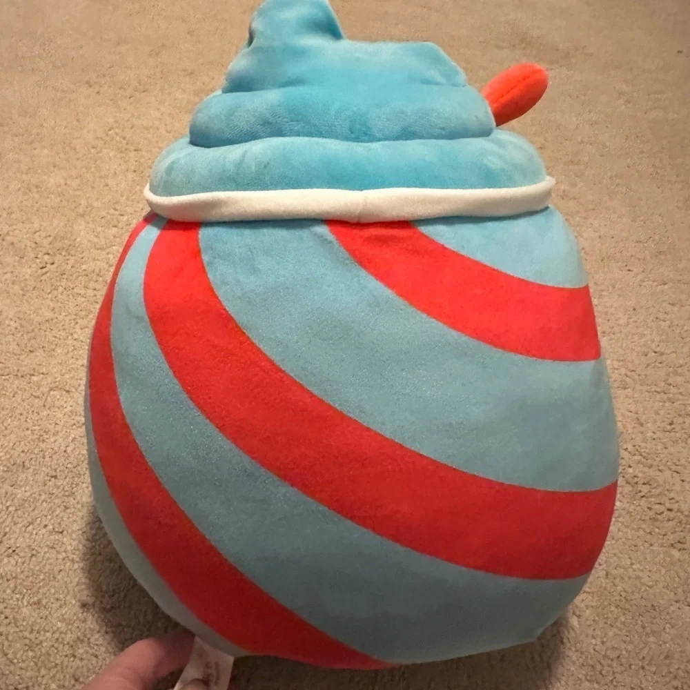 Squishmallows Vibrant Blue and Red Plush
